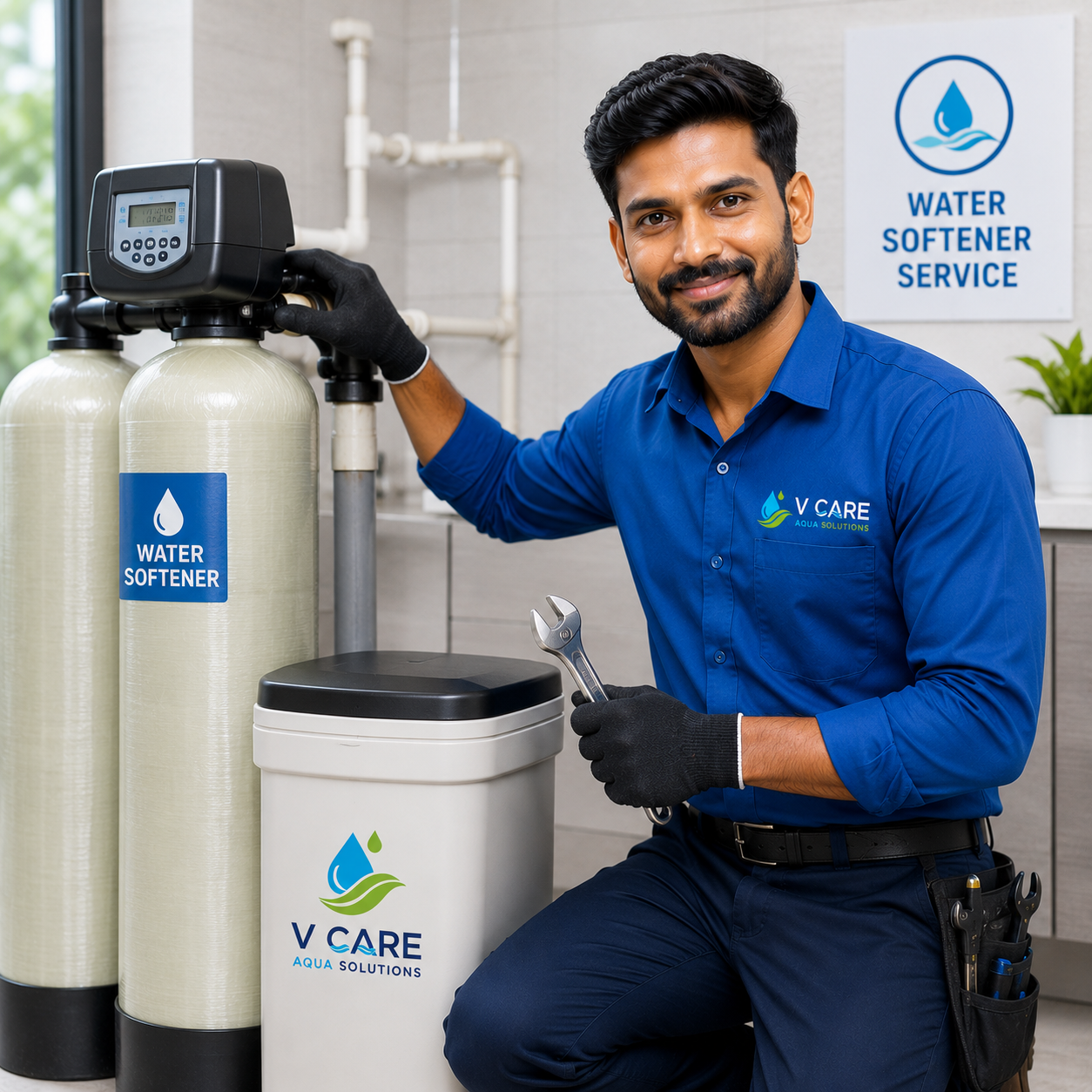 Water softener service