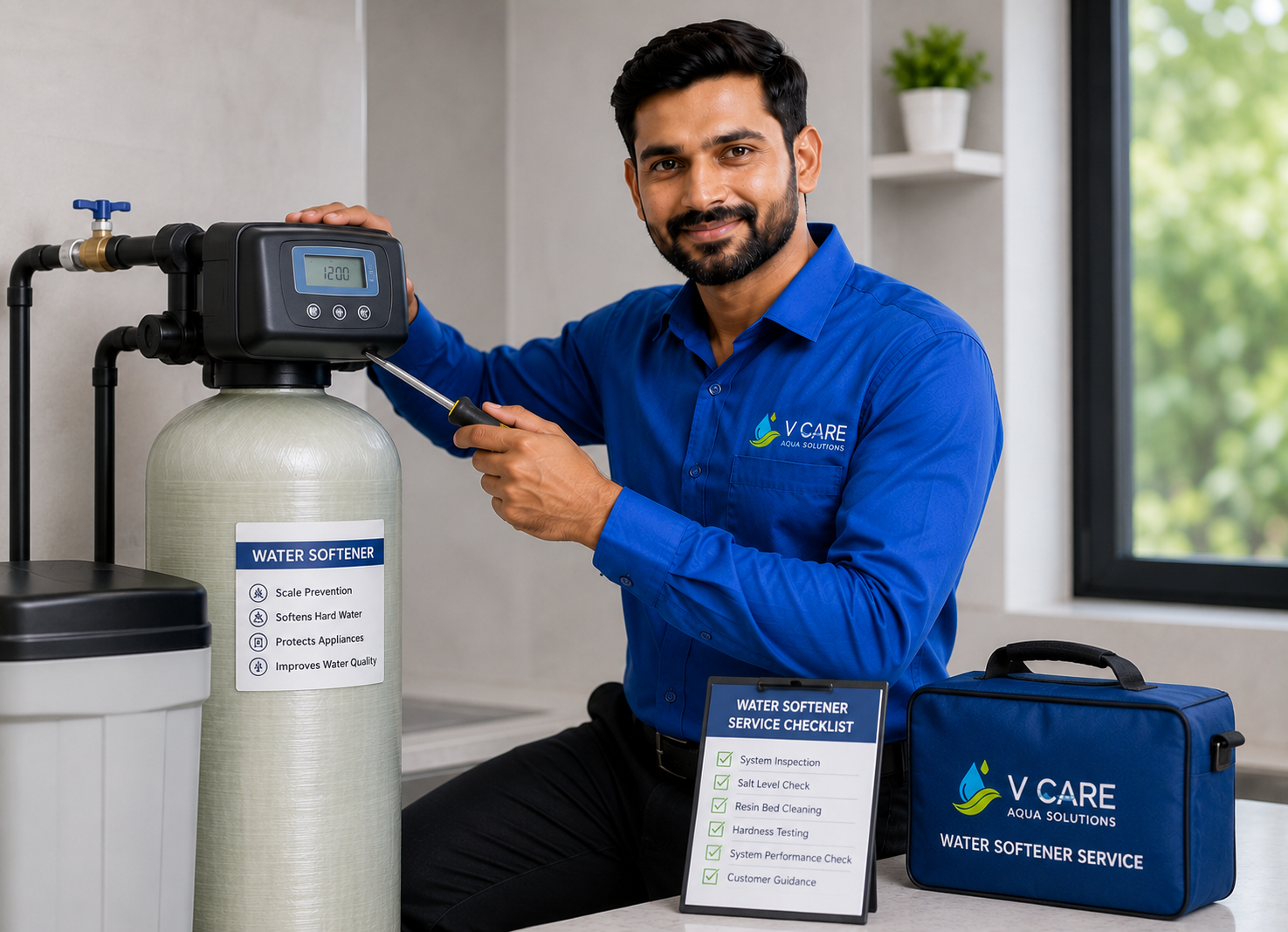 Water softener service technician in Bangalore